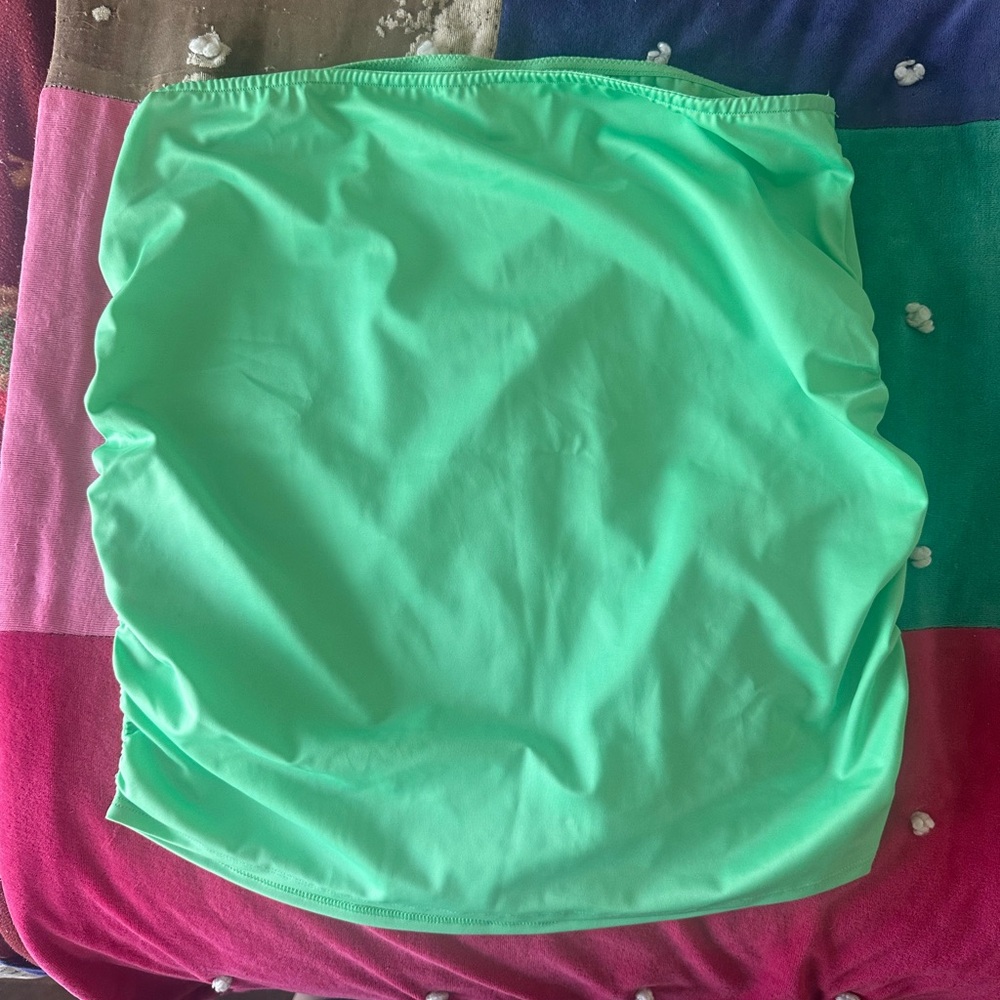 H&M Aqua / Green Bubble Mini Skirt Swim Coverup